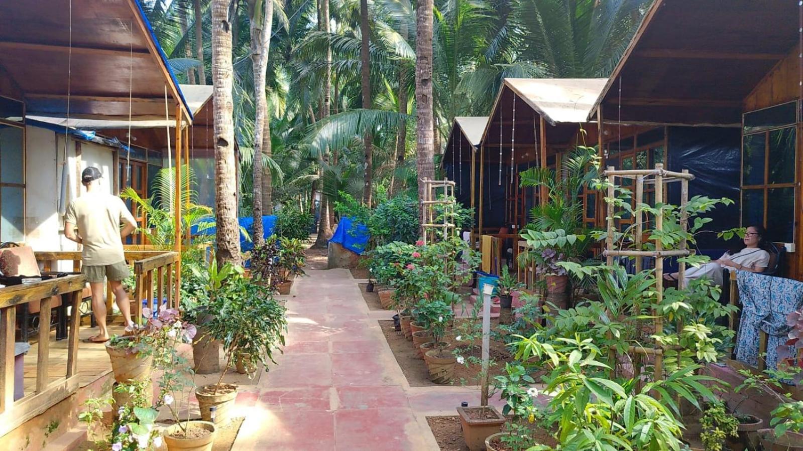 Csf Garden Huts Hotel Palolem Exterior photo
